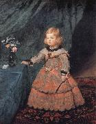 Diego Velazquez, Infanta Margarita Teresa in a pink dress